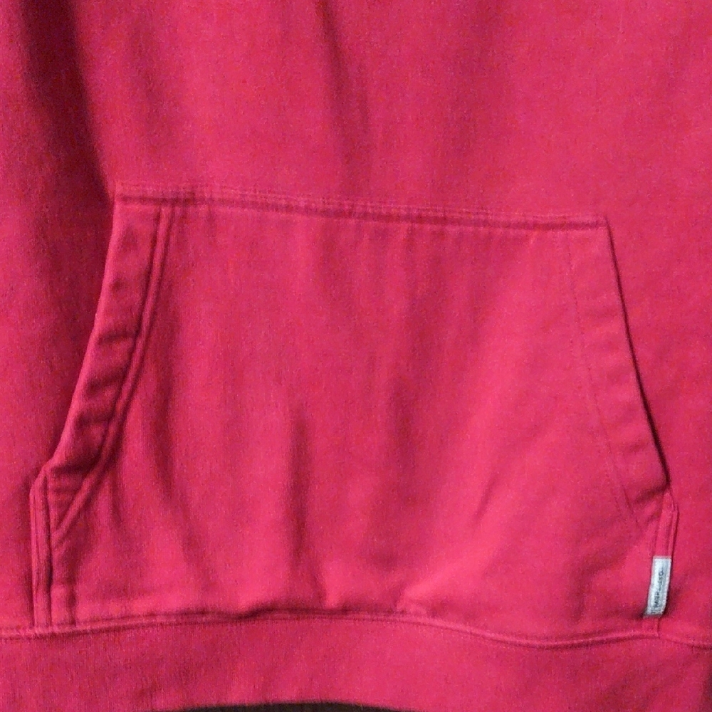 Vans Scarlet Hoodie with Black Checkered Logo - Picture 4 of 8